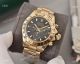 Copy Rolex Daytona Yellow Gold Black Face 40mm Watch - High Quality (7)_th.jpg